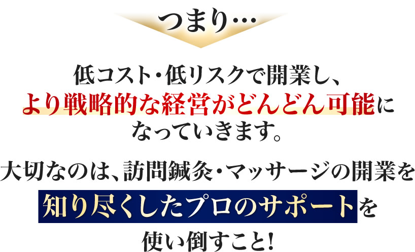 戦略的な経営がどんどん可能